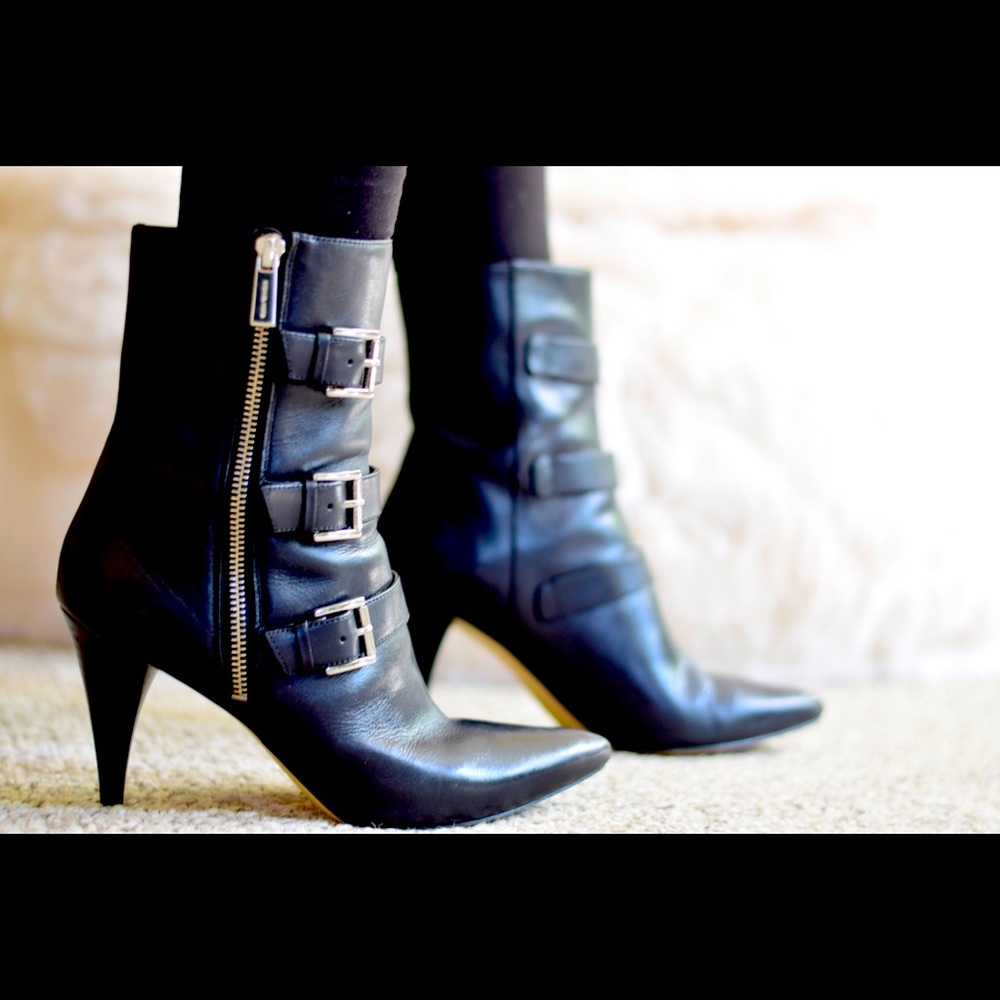 Size 8 Michael Kors Leather Booties